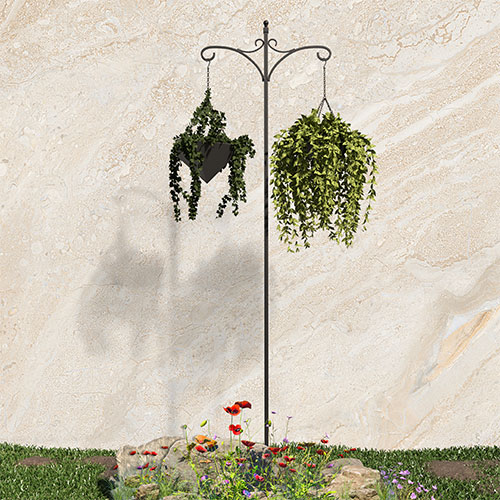 84 in. Deluxe Double Shepherd Hook - Peak Products (Canada)